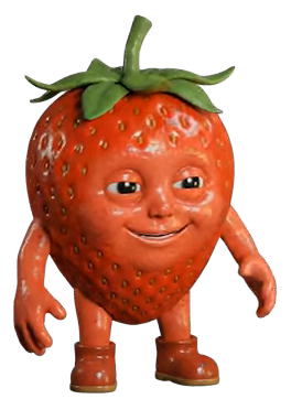 Strawberry BERD character
