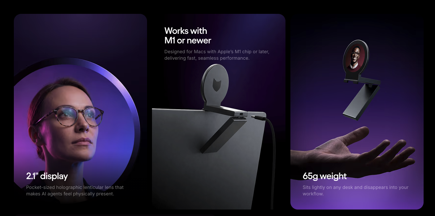 Napster AI companion device details