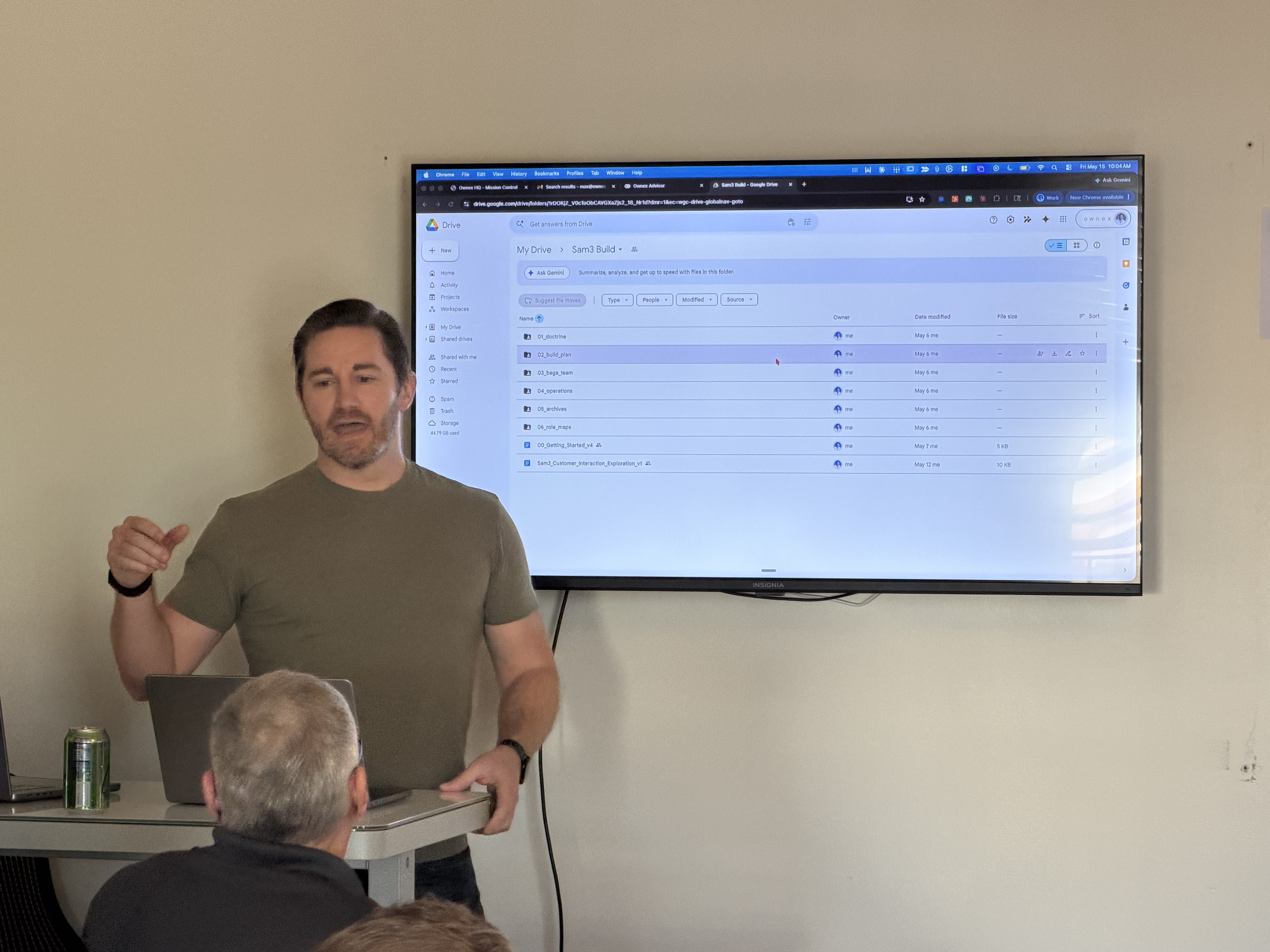 Max Matern demoing OWNEX